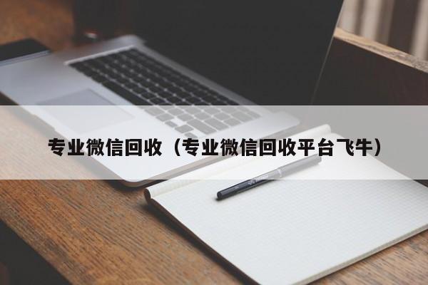 专业微信回收（专业微信回收平台飞牛）